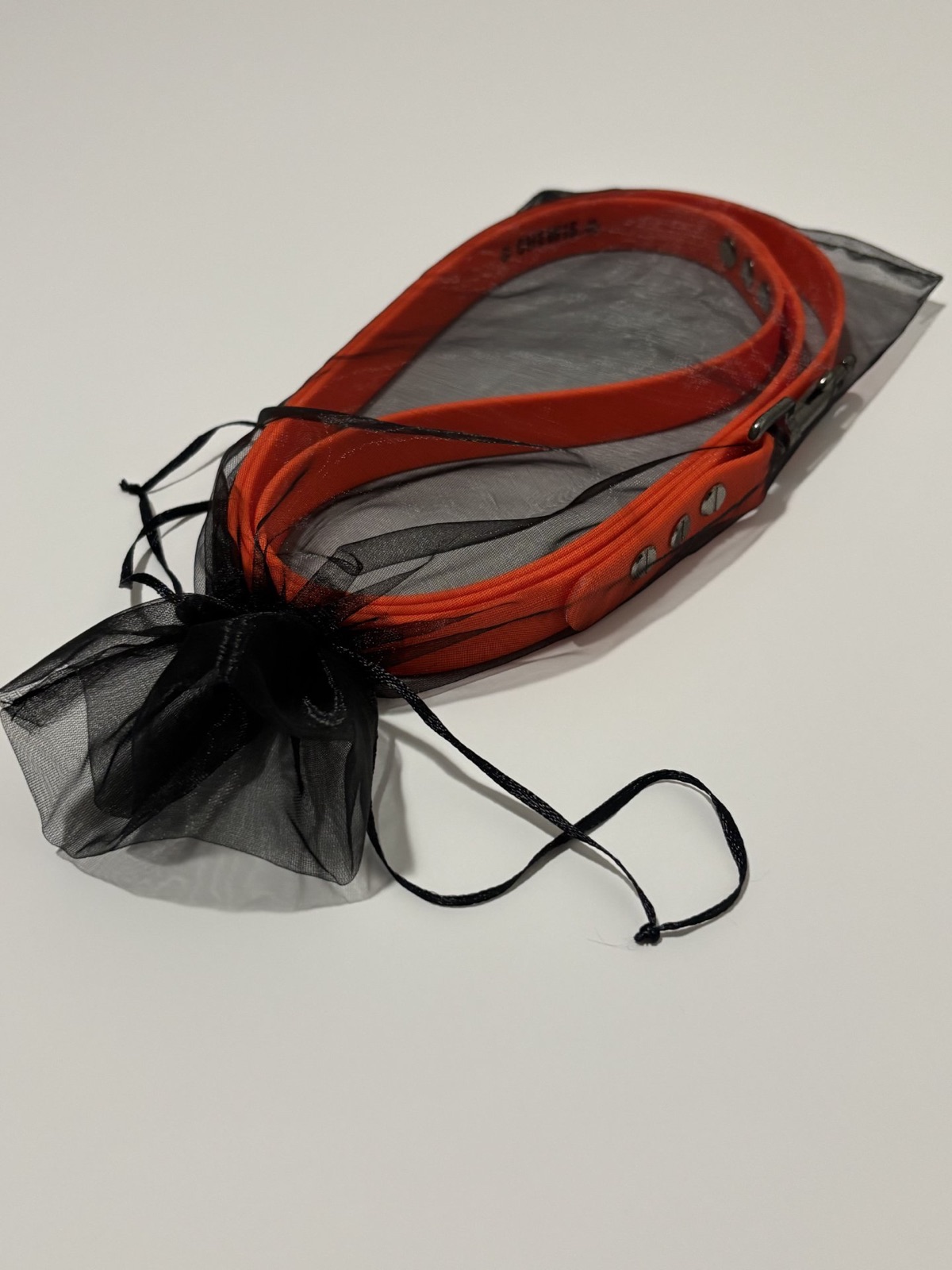 Laisse 1m20 orange néon